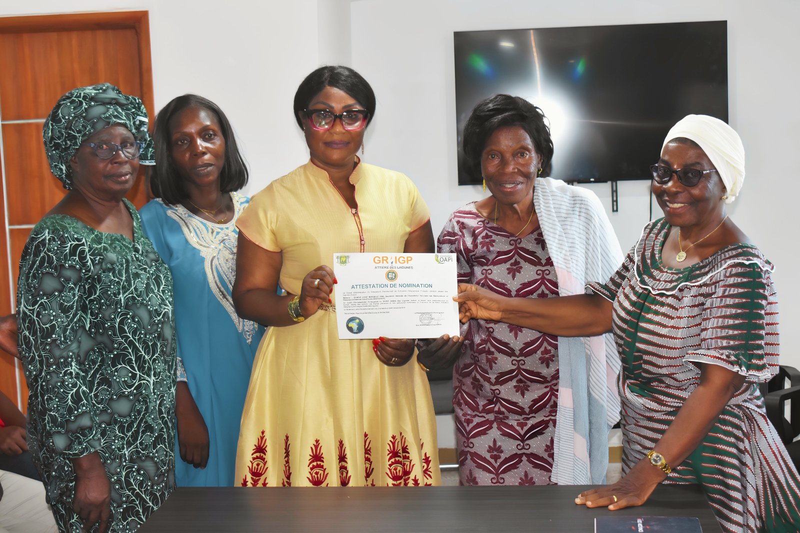Attestation IGP — Attiéké des Lagunes